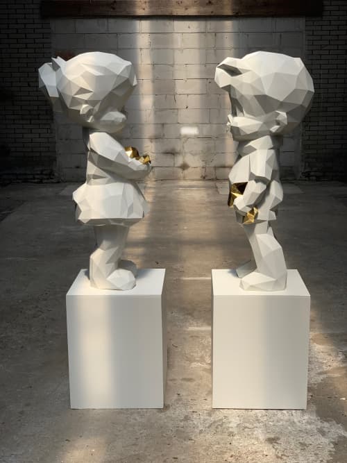 LOST TOYS | Sculptures by MO Cornelisse. Item composed of synthetic