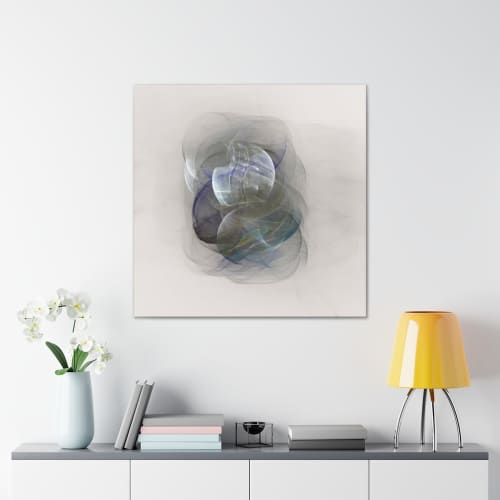 Expansions 20712 | Oil And Acrylic Painting in Paintings by Rica Belna. Item made of canvas