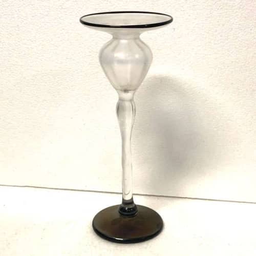 Tall Candleholders | Candle Holder in Decorative Objects by Rick Strini. STRINI ART GLASS. Item composed of glass