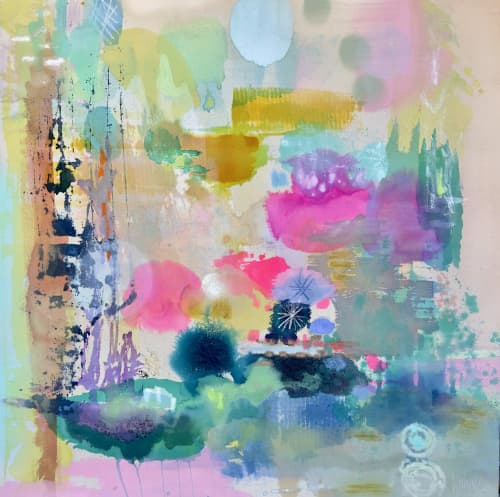 OZ Painting | Oil And Acrylic Painting in Paintings by Wyanne. Item made of canvas works with contemporary & modern style