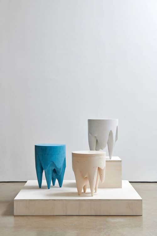 Dark Matter | Side Table in Tables by Studio S II | Brooklyn in Brooklyn. Item composed of synthetic
