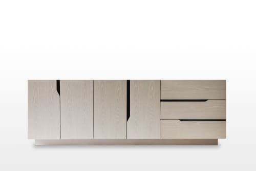 Gaia Credenza - Showroom Model | Storage by Lumifer by Javier Robles. Item composed of oak wood