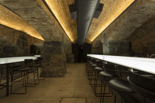 Bar dos Arcos | Lighting Design by There's Light Limited | Bar dos Arcos in República