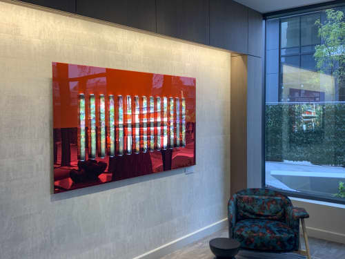 Oasis | Sconces by Clint Baclawski | Bower in Boston. Item made of glass