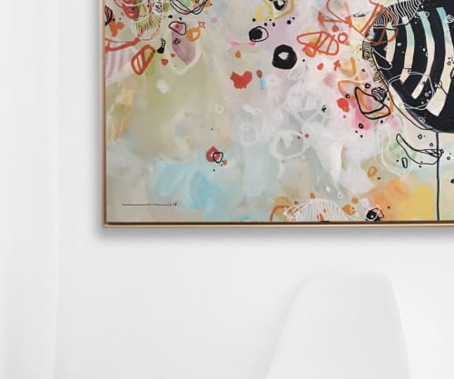 Gratitude | Oil And Acrylic Painting in Paintings by Nino Yuniardi. Item composed of canvas and synthetic