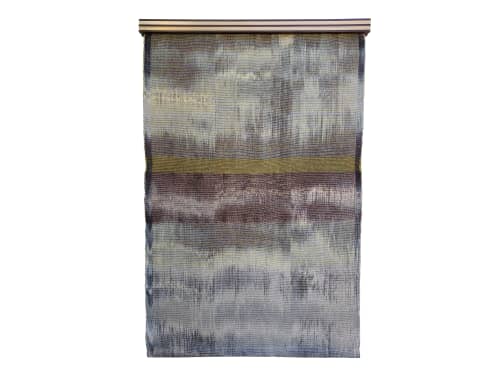 Bronze Sunset | Tapestry in Wall Hangings by Jessie Bloom Studio. Item composed of wood and cotton in minimalism or contemporary style
