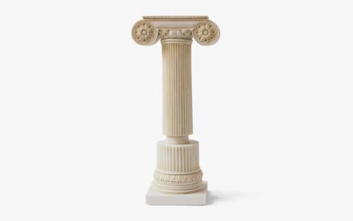 Ionic Column Statue (Medium) | Sculptures by LAGU. Item made of marble
