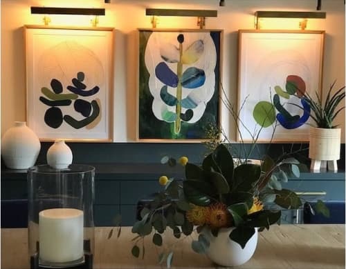 Flora Series Paintings | Prints by Ruth Le Roux. Item composed of paper
