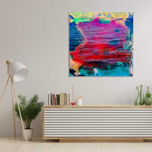 LA MER XXV | Prints by Sven Pfrommer. Item composed of aluminum & glass