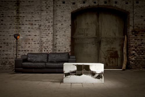 Holtanna No.2650-005 | Coffee Table in Tables by Stephan Schmitz / adorTable | Paris in Paris. Item made of steel with concrete