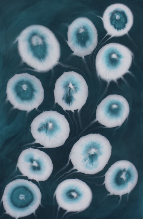 Stronger Together | Oil And Acrylic Painting in Paintings by Art By Skevi | The Wellness Hub by Emma James in Berkhamsted. Item composed of canvas