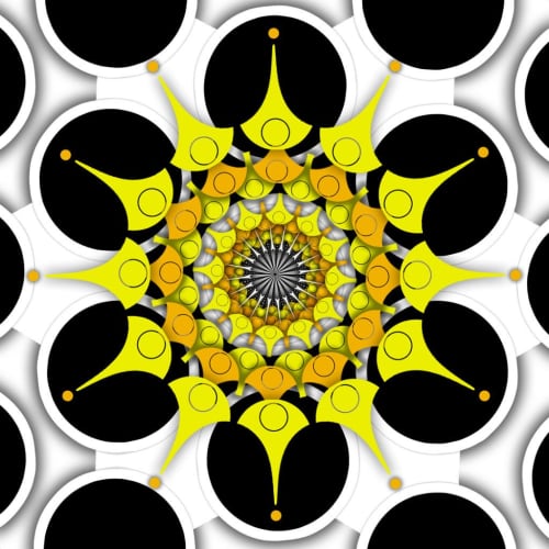 Sun Art Aired | Mixed Media by Andrew Reach | CBS Studio Center in Los Angeles