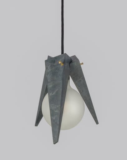 Starfish | Pendants by Blom & Blom. Item composed of fabric & brass