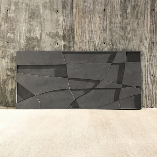 BAS Relief - Series no.2, 28"x60” | Wall Sculpture in Wall Hangings by BAS ATELIER. Item made of wood