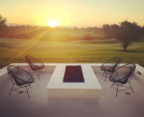 Innit Chair | Accent Chair in Chairs by Innit Designs. Item composed of copper & synthetic