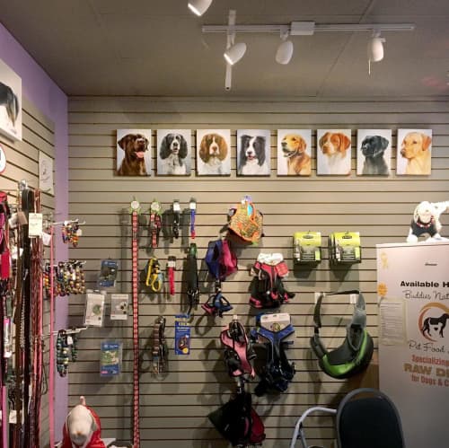Dog Prints | Prints by Paws By Zann Pet Portraits | Shih Tzu Knot Barking Boutique in Nanaimo. Item made of paper