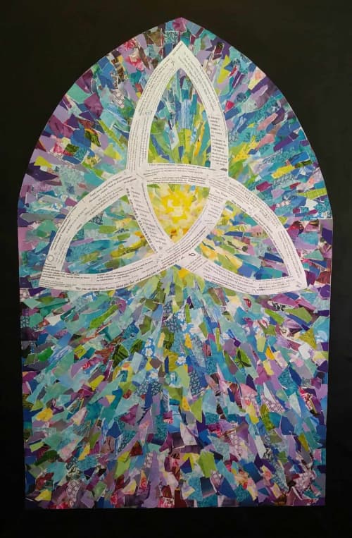 Title: Love | Mixed Media by Eileen Downes | Westmont College in Santa Barbara