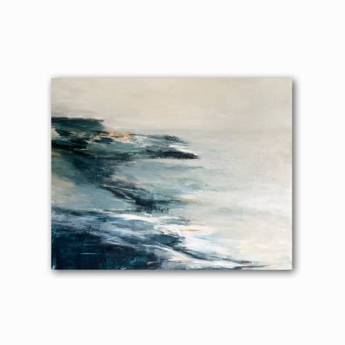 Coastal Dreams | Oil And Acrylic Painting in Paintings by Melanie Biehle. Item made of canvas works with country & farmhouse & coastal style