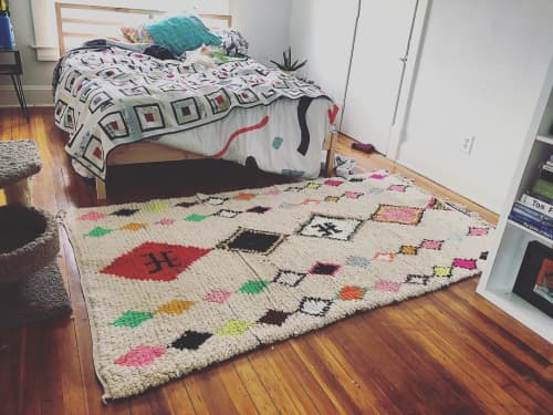 Geo-Patterned Quilts | Linens & Bedding by Luke Haynes. Item composed of fabric