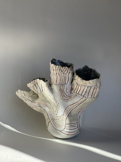 Natures Vessel II | Ornament in Decorative Objects by Shellie Christian Ceramics. Item made of ceramic