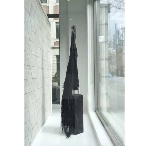 Mixed Media Fiber Sculpture | Sculptures by Charlotte Blake | Daltile, American Olean, Marazzi Showroom & Design Studio in Toronto. Item made of fiber works with contemporary style