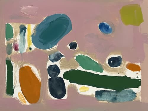 Sticks and stones | Paintings by Rebecca Jack