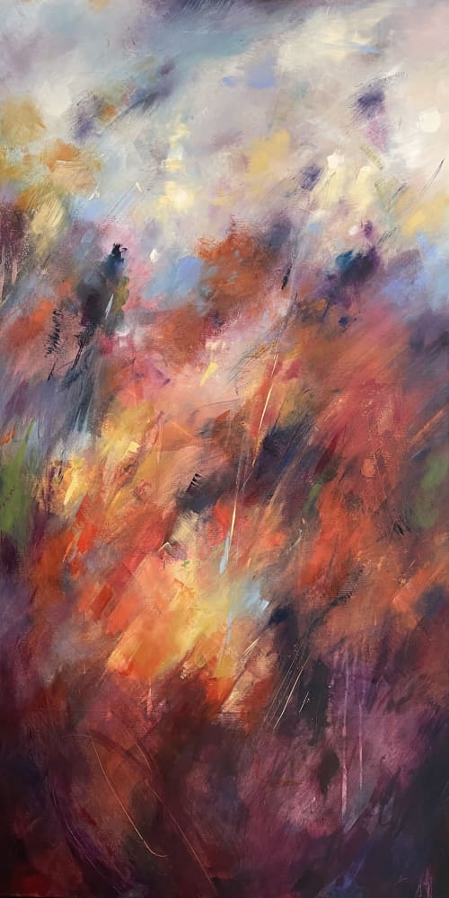 Edenic Moment I | Mixed Media in Paintings by AnnMarie LeBlanc