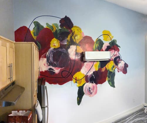 Interior Mural | Murals by Elisa Gomez Art. Item composed of synthetic