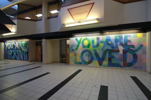 You are Important, You are Loved Murals by YOU ARE LOVED Murals at