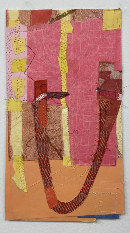 Plan | Collage in Paintings by Susan Smereka. Item made of paper