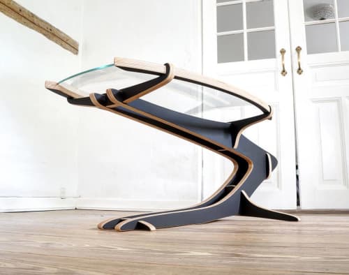 Qvist Coffee Table | Tables by Peter Qvist. Item composed of wood and glass in minimalism or contemporary style