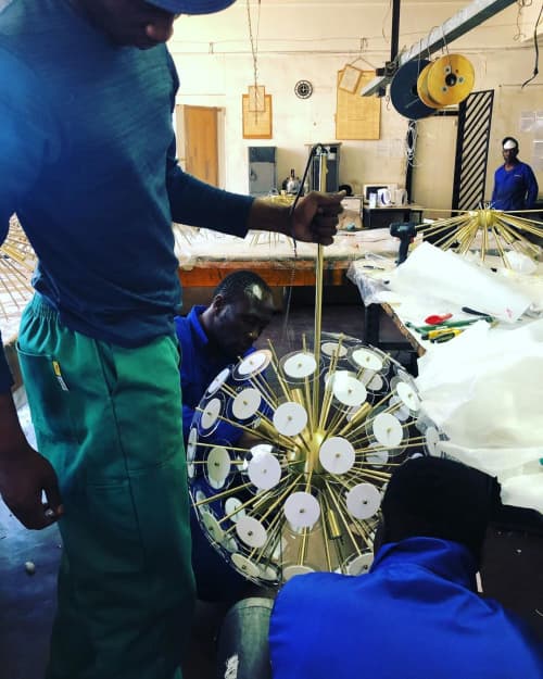 MUD Chandelier by Mud Studio, South Africa at MUD Studio Cape Town