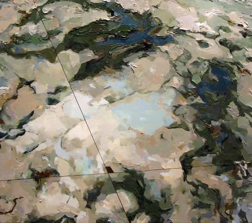 Suite of 3 paintings | Oil And Acrylic Painting in Paintings by Shawn Camp | Texas A&M University-Central Texas in Killeen. Item made of canvas with synthetic