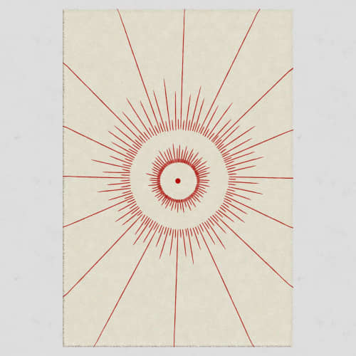 Astros Light Square | Area Rug in Rugs by Woop Rugs. Item made of fabric