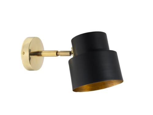 Satellite 03 Wall Light | Sconces by Bronzetto. Item made of brass