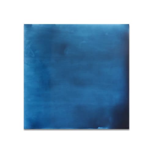 Indigo I | Oil And Acrylic Painting in Paintings by Kim Fonder. Item composed of synthetic