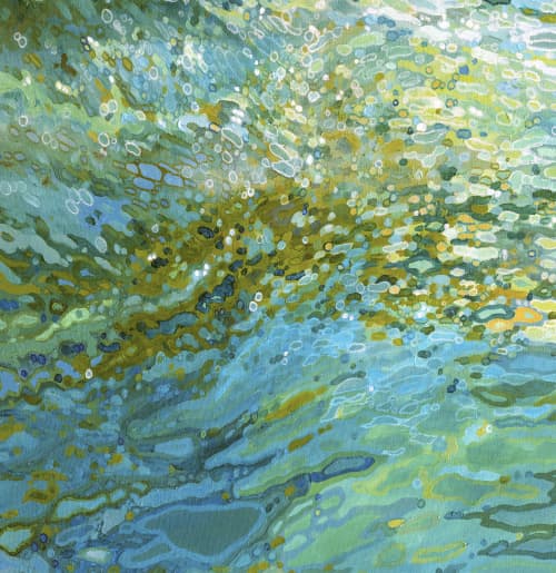 Morton Plant Hospital | Oil And Acrylic Painting in Paintings by Margaret Juul. Item composed of canvas and synthetic