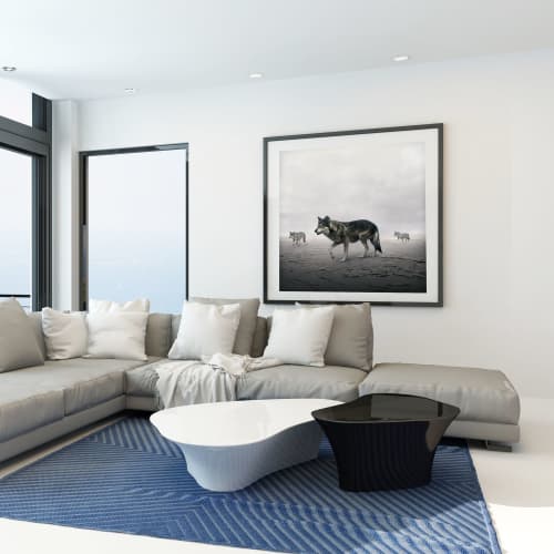 This Way Wolves | Photography by Alice Zilberberg. Item made of paper