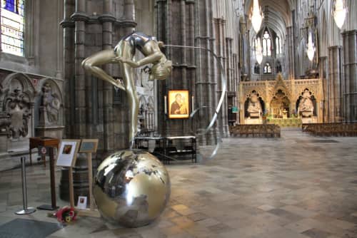 POISE | Public Sculptures by Eleanor Cardozo. Item made of steel