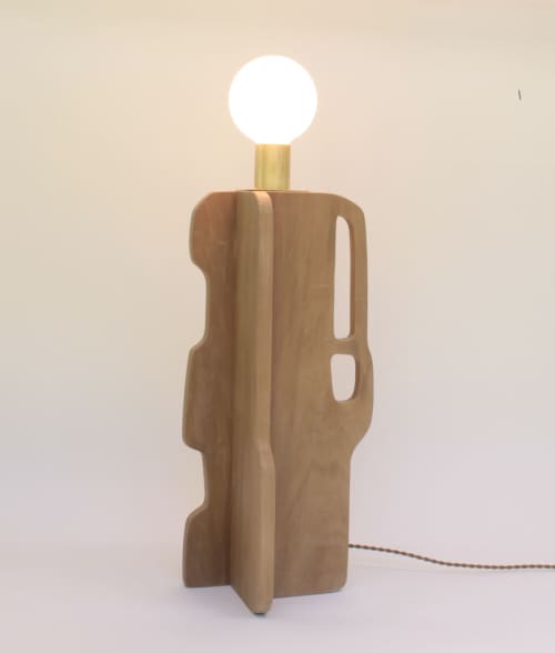 DD Lamp | Table Lamp in Lamps by Perch Objects. Item made of birch wood works with minimalism & mid century modern style