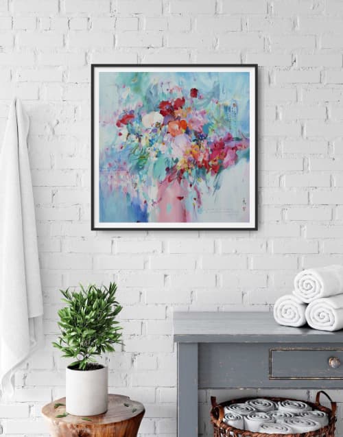 Feeling good - Fine art Giclée print | Prints by Xiaoyang Galas. Item composed of paper
