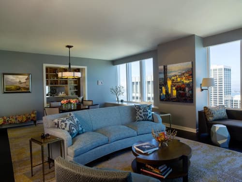 CT-85 Coffee Table | Tables by Antoine Proulx Furniture, LLC | Millennium Tower San Francisco in San Francisco. Item made of walnut & metal