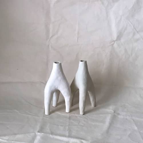 long-legs | Vase in Vases & Vessels by Mara Lookabaugh Ceramics. Item composed of ceramic