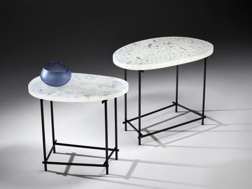 Stix Occasional Table | Cocktail Table in Tables by The Goodman Studio. Item made of metal with glass works with minimalism & modern style