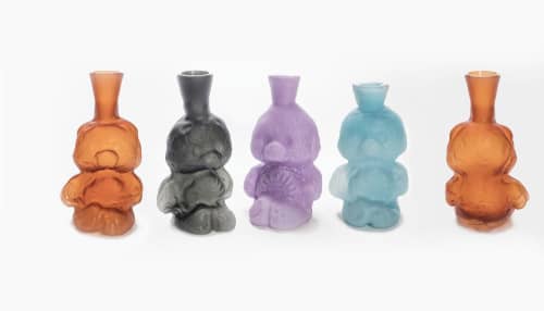 Lovey Vase | Vases & Vessels by Esque Studio. Item composed of glass
