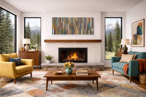After The Rain No. 2 (72"x30") | Wall Sculpture in Wall Hangings by Craig Forget. Item made of wood compatible with mid century modern and contemporary style
