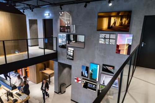 Artwall ING Bank Amstelveen | Photography by Maarten Rots | ING Bank in Amstelveen