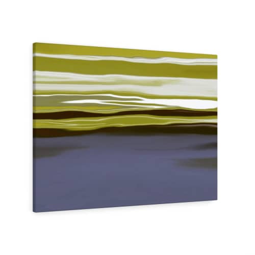 Mist At Sunrise 2642 | Prints in Paintings by Petra Trimmel. Item composed of canvas and paper