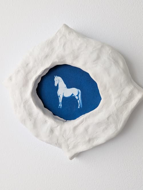 White Stallion | Decorative Objects by Tanya Coates. Item in minimalism style