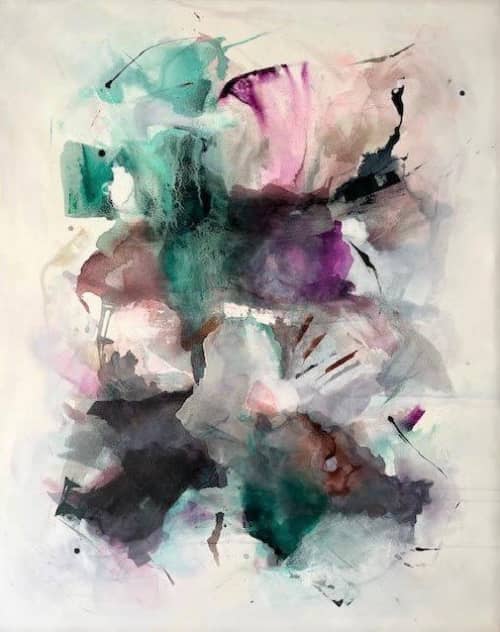 Dream Big | Oil And Acrylic Painting in Paintings by Leticia Demeuse. Item made of canvas